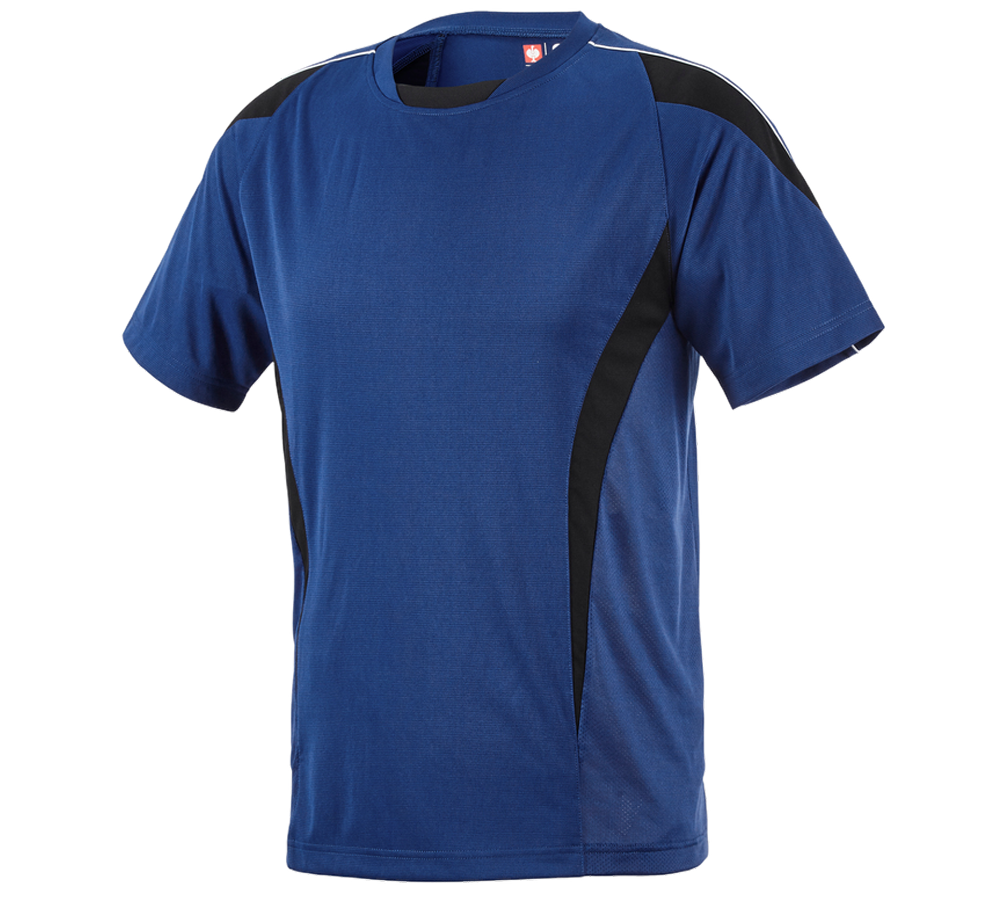 Primary image e.s. Functional T-shirt poly Silverfresh royalblue/black