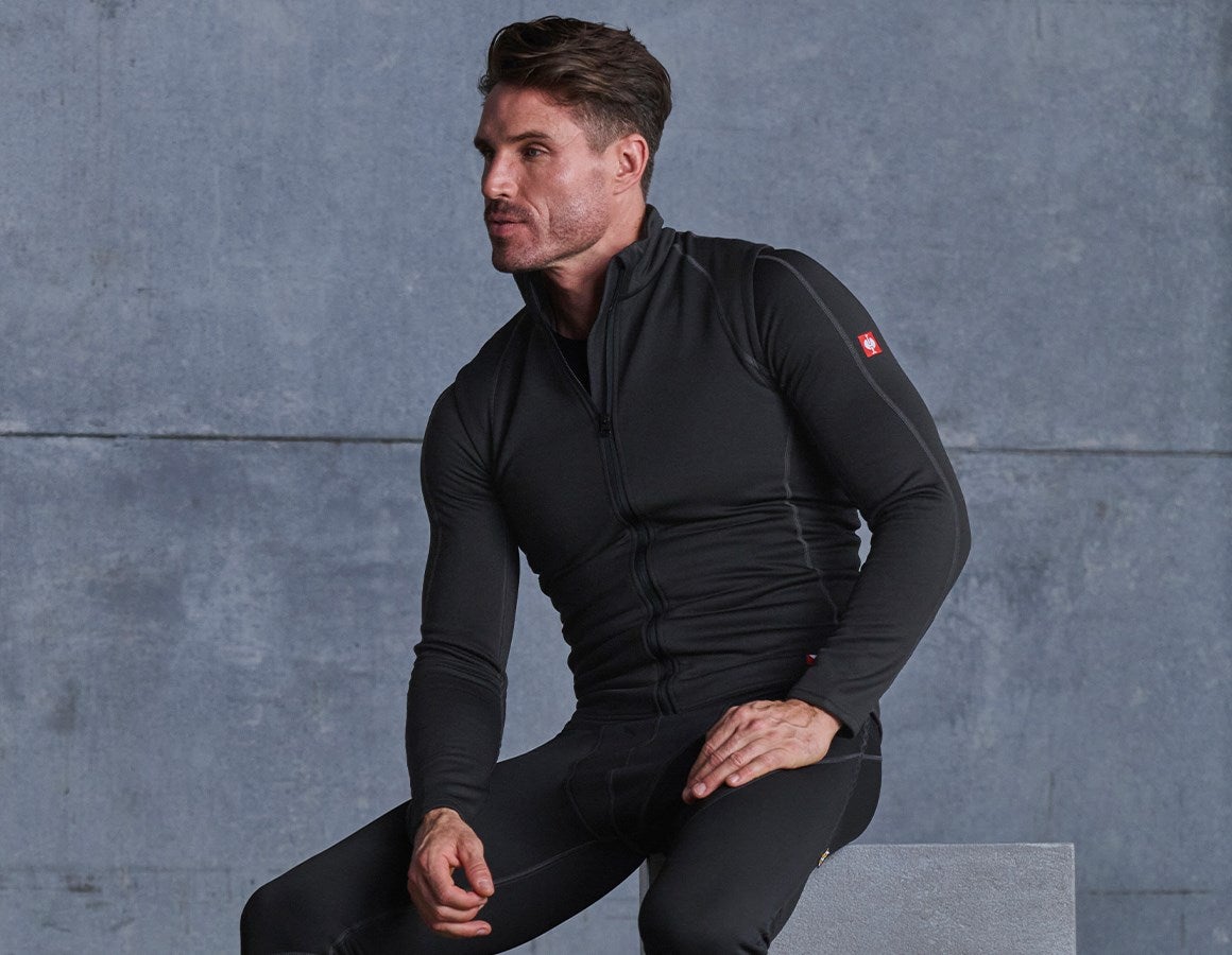 Additional image 1 e.s. Function bodywarmer thermo stretch - x-warm black