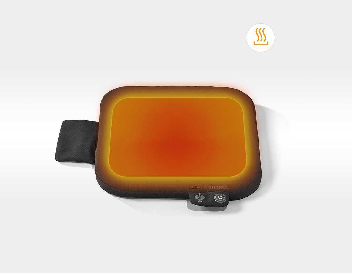 Additional image 1 e.s. Heated seat cushion black
