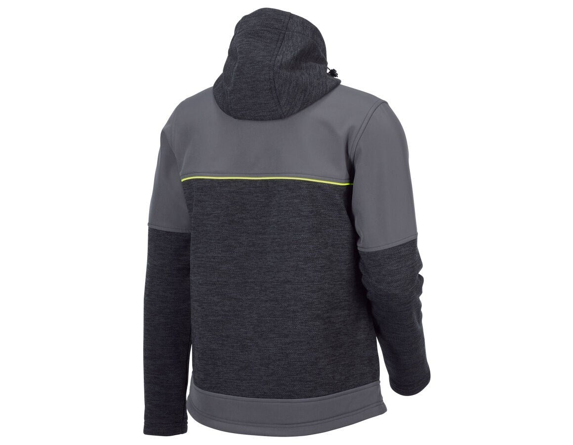 Secondary image e.s. Hybrid jacket anthracite/black/high-vis orange/high-vis yellow