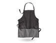 Primary image e.s. Bib Apron denim, short graphitewashed
