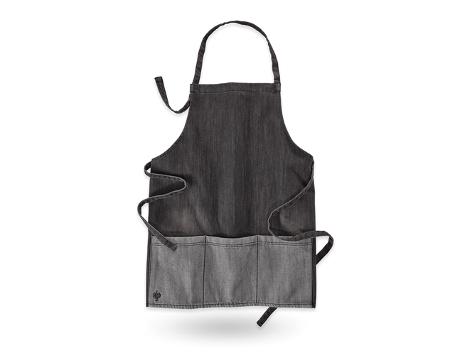 Primary image e.s. Bib Apron denim, short graphitewashed