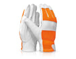 Primary image e.s. Leather gloves Mesh orange