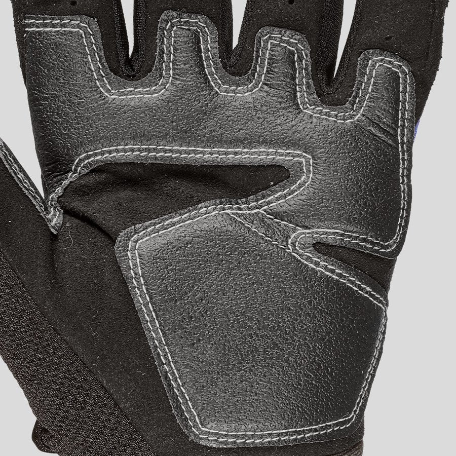 Detailed image e.s. Mechanic's gloves Mirage blue/black