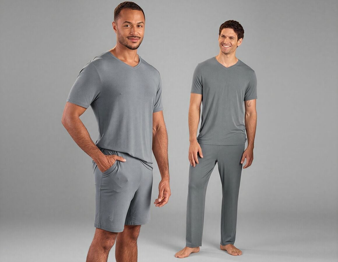 Additional image 3 e.s. Modal pyjama trousers nordicgrey