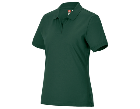 Primary image e.s. Piqué-Polo cotton light, ladies' green