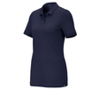 Primary image e.s. Piqué-Polo cotton stretch, ladies' navy