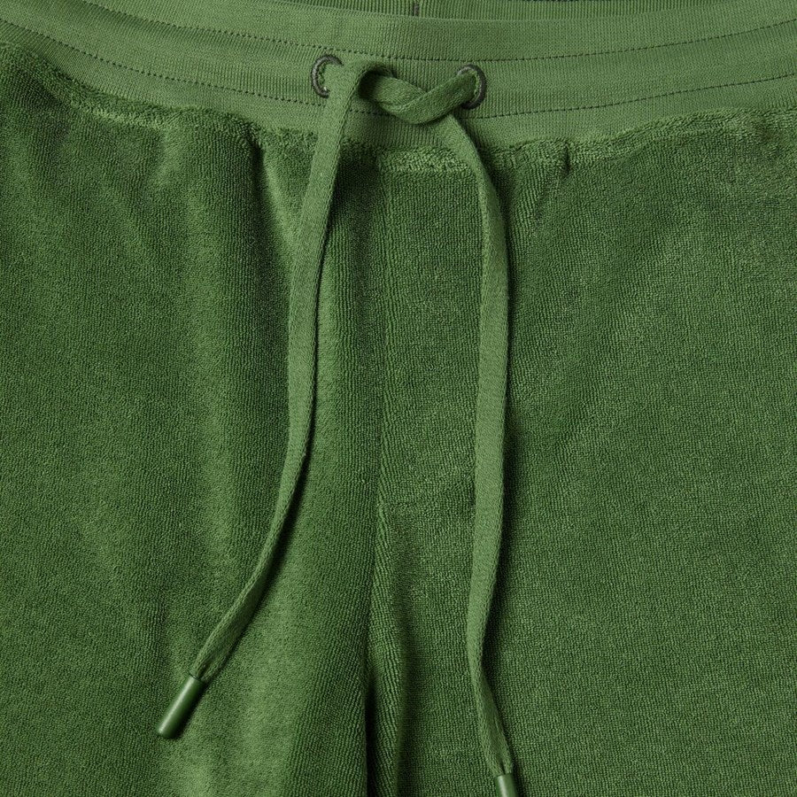 Detailed image e.s. Sweat trousers Terry, ladies' nordicgreen
