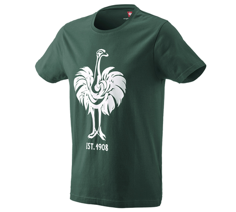 Primary image e.s. T-shirt 1908 green/white