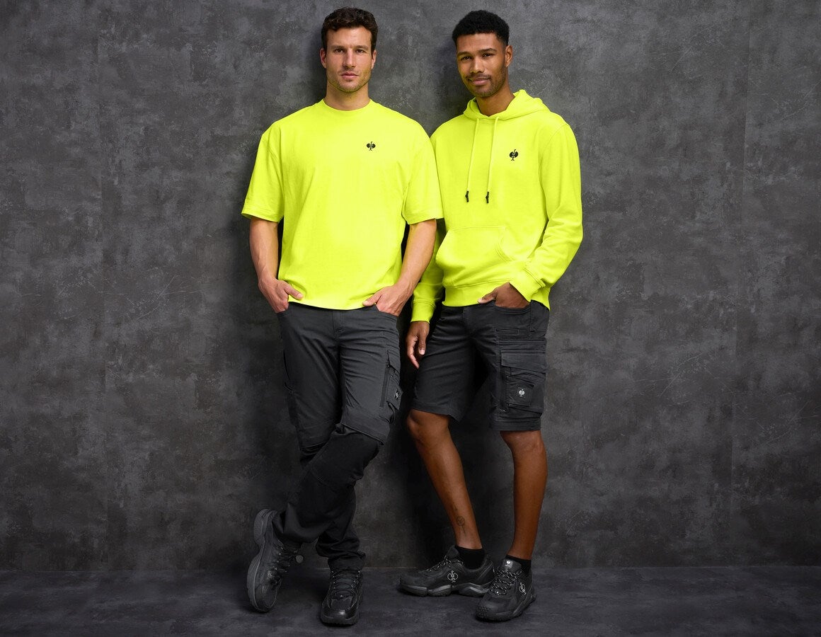 Additional image 2 e.s. T-shirt neon neonyellow vintage