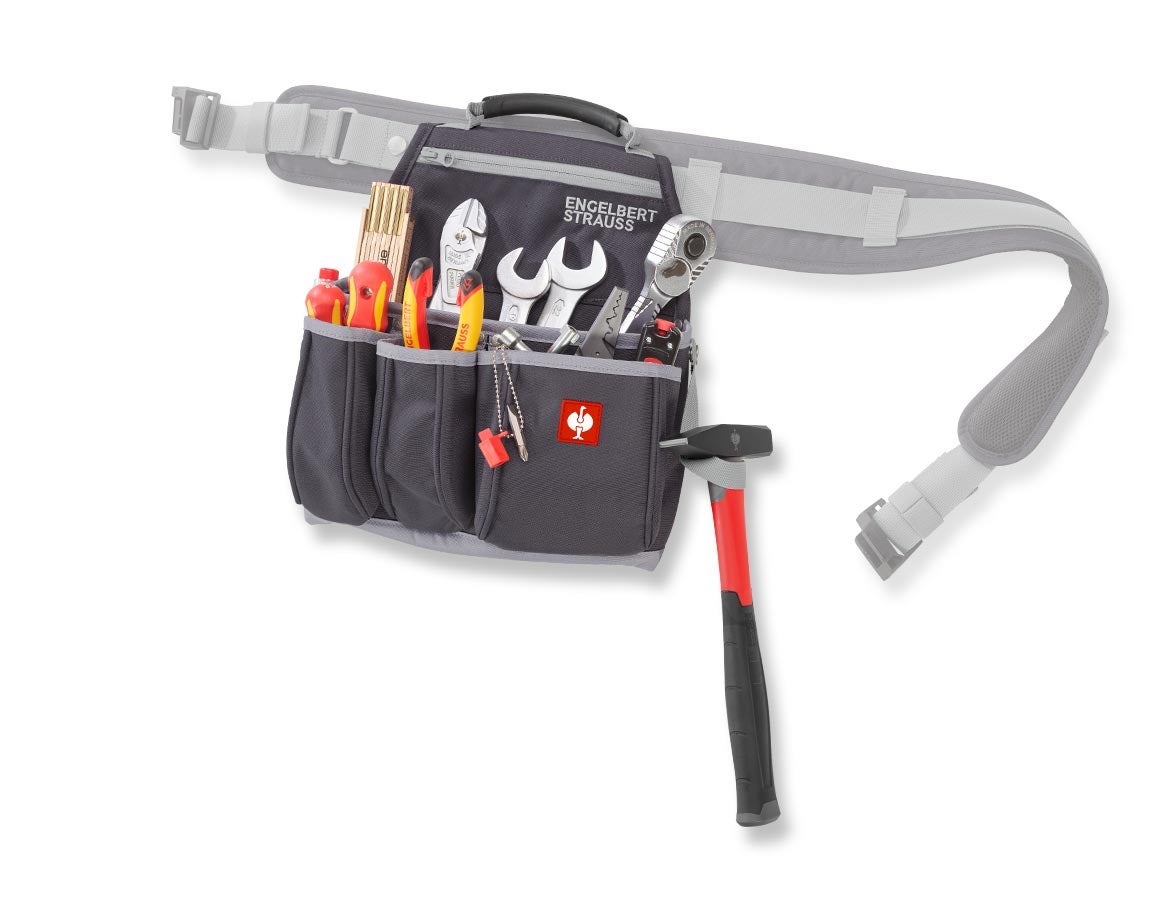 Additional image 2 e.s. Tool bag, 4 compartments anthracite/platinum